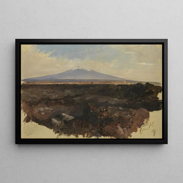 Edward Lear - Catania and Mount Etna.webp