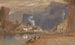Felsen von Cheddar, Somerset - Edward Lear — Ansicht des Kunstwerks