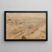 Jerusalem - Edward Lear — gerahmtes Bild an der Wand