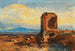 Ruinen in der Landschaft - Edward Lear — Ansicht des Kunstwerks