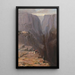 Zagori Griechenland - Edward Lear — gerahmtes Bild an der Wand