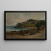 Rochers à Newport - Edward Mitchell Bannister — gerahmtes Bild an der Wand