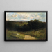 Die Straße ins Tal - Edward Mitchell Bannister — gerahmtes Bild an der Wand