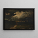 Die Sturm - Edward Mitchell Bannister — gerahmtes Bild an der Wand