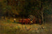 Unbenanntes Gemälde, Junge und Mann mit Rindern - Edward Mitchell Bannister — Ansicht des Kunstwerks
