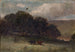 Landschaft ohne Titel mit Bäumen und zwei Kühen auf der Wiese - Edward Mitchell Bannister — Ansicht des Kunstwerks