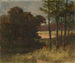 Landschaft ohne Titel mit Bäumen und einer Frau - Edward Mitchell Bannister — Ansicht des Kunstwerks