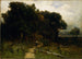 Landschaft ohne Titel Holzfäller auf dem Weg - Edward Mitchell Bannister — Ansicht des Kunstwerks