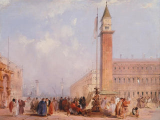 La Piazzetta de Venise - Edward Pritchett — Ansicht des Kunstwerks