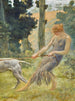 Die Verwandlung von Callisto - Edward Robert Hughes — Ansicht des Kunstwerks