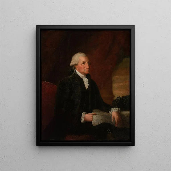 George Washington - Edward Savage — gerahmtes Bild an der Wand