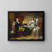 Die Washington-Familie - Edward Savage — gerahmtes Bild an der Wand