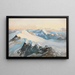 Au Adamello - Edward Theodore Compton — gerahmtes Bild an der Wand