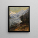 Au glacier de Morteratsch - Edward Theodore Compton — gerahmtes Bild an der Wand