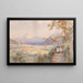 Ansicht der Stadt Salzburg - Edward Theodore Compton — gerahmtes Bild an der Wand
