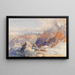 Col du Géant - Edward Theodore Compton — gerahmtes Bild an der Wand