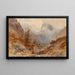 Höllenthal, Bayern - Edward Theodore Compton — gerahmtes Bild an der Wand