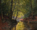 Partie de pêche dans la Spreewald - Edward Theodore Compton — Ansicht des Kunstwerks