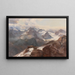 Silvretta depuis le grand Maderer - Edward Theodore Compton — gerahmtes Bild an der Wand