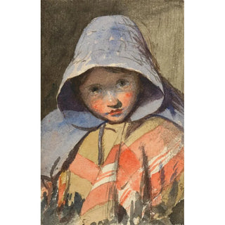 Edward Thompson Davis - Head of a Girl.webp