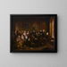 Eine rechtliche Auseinandersetzung - Edward Villiers Rippingille — gerahmtes Bild an der Wand