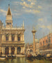 La Piazzetta de Saint Marc Venise - Edward William Cooke — Ansicht des Kunstwerks