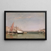 Toulon - Edward William Cooke — gerahmtes Bild an der Wand