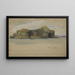 Insel Staffa - Edwin Austin Abbey — gerahmtes Bild an der Wand