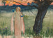 Ophélie am Bach, Akt IV, Szene VII, Hamlet - Edwin Austin Abbey — Ansicht des Kunstwerks