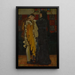 Der König beim Prince von Wales: Du wirst hier die souveräne Verantwortung und das Vertrauen haben, Der König Heinrich IV., Erster Teil, Akt III, Szene II - Edwin Austin Abbey — gerahmtes Bild an der Wand