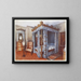 Eine Hepplewhite-Schlafzimmer - Edwin Foley — gerahmtes Bild an der Wand