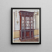 Coffrets en acajou sculpté - Edwin Foley — gerahmtes Bild an der Wand