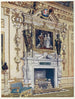 Kamin im Doppelwürfelzimmer von Wilton House - Edwin Foley — Ansicht des Kunstwerks