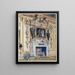 Kamin im Doppelwürfelzimmer von Wilton House - Edwin Foley — gerahmtes Bild an der Wand