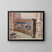 Hochzeitskassette oder Cassone im Victoria and Albert Museum in South Kensington, Italien, Florenz, wahrscheinlich um 1550 - Edwin Foley — gerahmtes Bild an der Wand