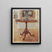 Galerie-Tafel mit profiliertem Rahmen und geschnitzten Kanten - Edwin Foley — gerahmtes Bild an der Wand