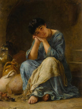 Edwin Long - The Ionian Pottery Seller.webp