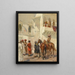 Vor der Jagd - Edwin Lord Weeks — gerahmtes Bild an der Wand