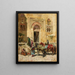 Entrer dans la mosquée - Edwin Lord Weeks — gerahmtes Bild an der Wand