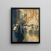 Marktübersicht - Edwin Lord Weeks — gerahmtes Bild an der Wand
