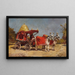 Gharry oder indigene Kutsche - Edwin Lord Weeks — gerahmtes Bild an der Wand