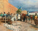Café persan, le vendeur de poteries - Edwin Lord Weeks — Ansicht des Kunstwerks