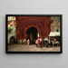 Rabat, die Rote Tür - Edwin Lord Weeks — gerahmtes Bild an der Wand