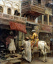 Straßenszene in Indien - Edwin Lord Weeks — Ansicht des Kunstwerks