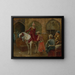 Der große Wesir - Edwin Lord Weeks — gerahmtes Bild an der Wand