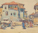 Markt von Malindi, Sansibar - Edwin Murray Fuller — Ansicht des Kunstwerks