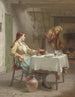 In aufgeregter Stimmung - Edwin Thomas Roberts — Ansicht des Kunstwerks