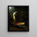 Der tapfere in Trauer - Edwin Willard Deming — gerahmtes Bild an der Wand
