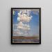 Studie der Wolken - Eero Järnefelt — gerahmtes Bild an der Wand