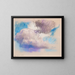 Wolken - Eero Järnefelt — gerahmtes Bild an der Wand